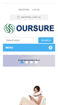 Mobile Screenshot of oursure.com